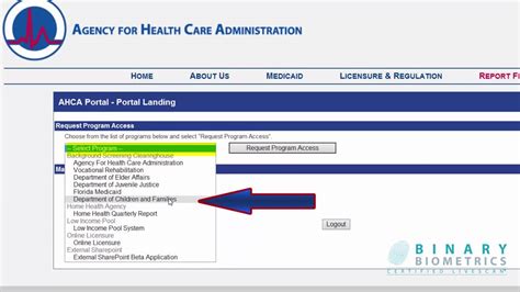An updated criminal history to ensure compliance with background screening requirements. . Ahca provider login